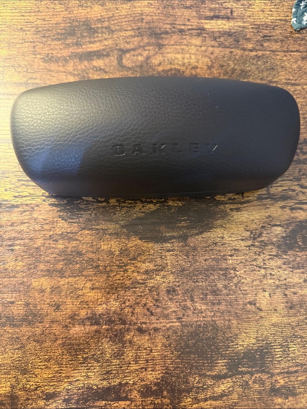 Oakley Black Textured Sunglasses Case